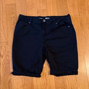 Black Style & Co Bermuda Shorts